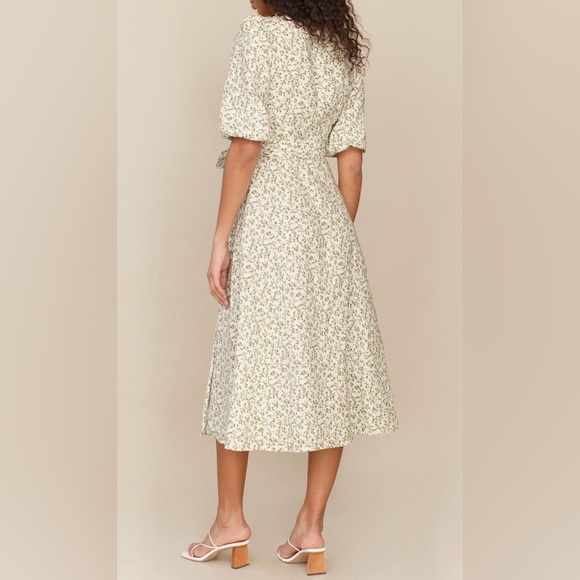 Reformation Mint Linen Dress - Picture 10 of 17